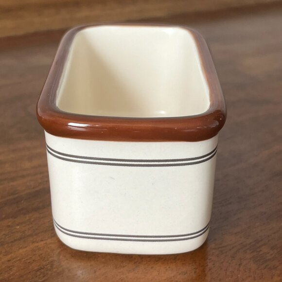 Pfaltzgraff "Mission Flower" Sugar Packet Holder Toothpick Business Card Retired - Picture 4 of 7